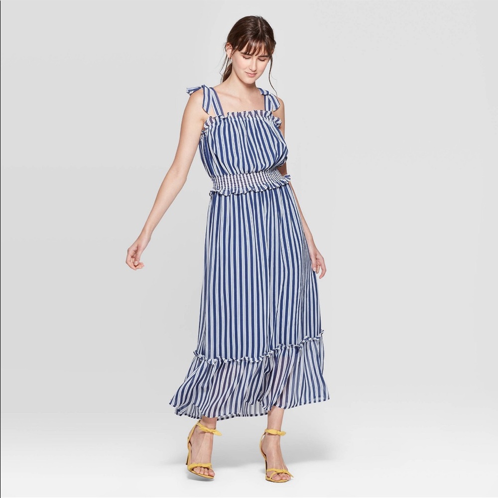 Striped Maxidress
